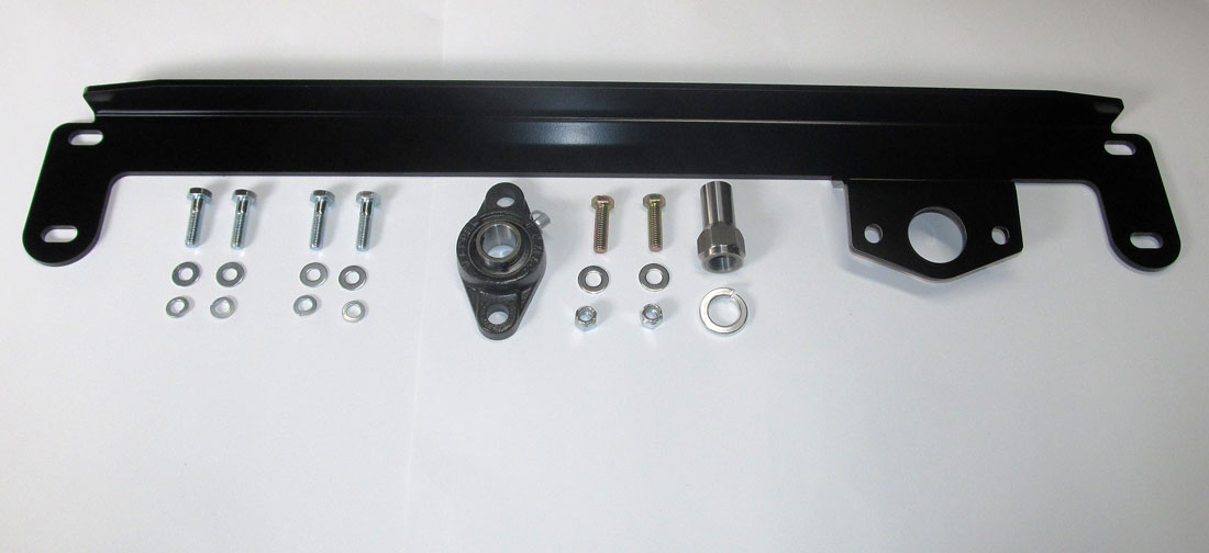 thumbnail image 2 of Heavy Duty Steering Gear Box Stabilizer Brace For 94-02 Dodge Ram 4WD 1500/2500/3500 2 of 2